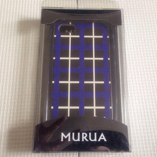 ムルーア(MURUA)のMURUAチェック柄iPhoneカバー♡(モバイルケース/カバー)