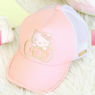 レディー(Rady)のちびRady Hello Kitty ファーリボンちびキャップ(帽子)