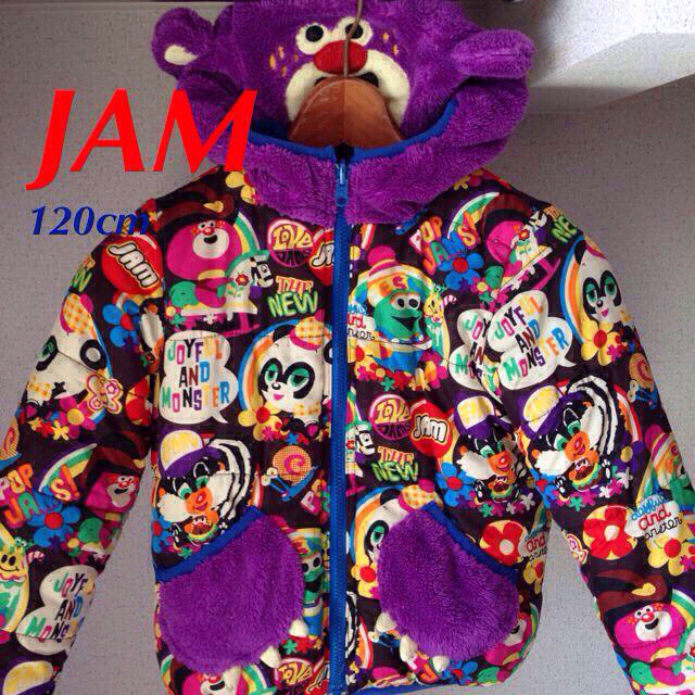 JAM(ジャム)のJAMリバーシブルジャケット◡̈⃝♩ キッズ/ベビー/マタニティのキッズ服男の子用(90cm~)(その他)の商品写真