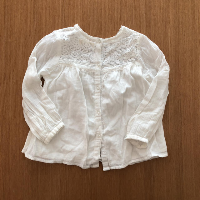 ZARA KIDS(ザラキッズ)の難あり☆ZARAトップス キッズ/ベビー/マタニティのキッズ服女の子用(90cm~)(ブラウス)の商品写真