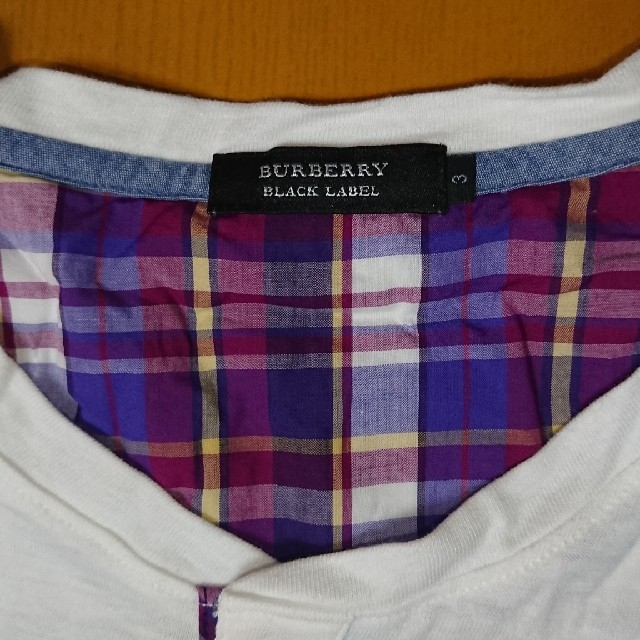 BURBERRY BLACK LABEL(バーバリーブラックレーベル)のBURBERRY BLACKlabel Tシャツ メンズのトップス(Tシャツ/カットソー(半袖/袖なし))の商品写真