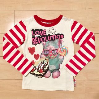 ラブレボリューション(LOVE REVOLUTION)の美品✩ラブレボ✩ロンT130㌢✩ラブレボリューションJAM(Tシャツ/カットソー)