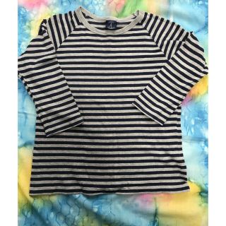 プチバトー(PETIT BATEAU)のプチ バドー ボーダー レディース (カットソー(長袖/七分))