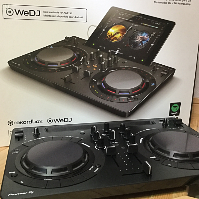 Pioneer(パイオニア)のDDJ- wego4 楽器のDJ機器(DJコントローラー)の商品写真