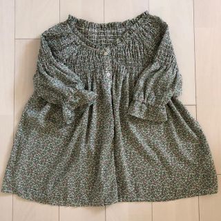 ダブルクローゼット(w closet)のwcloset 小花柄ブラウス(シャツ/ブラウス(半袖/袖なし))