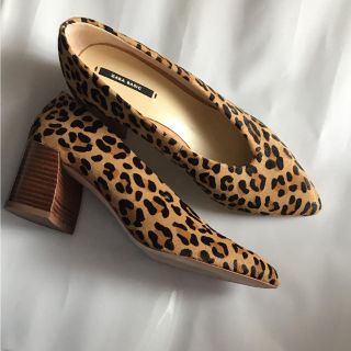 ザラ(ZARA)のzara パンプス レオパード(ハイヒール/パンプス)