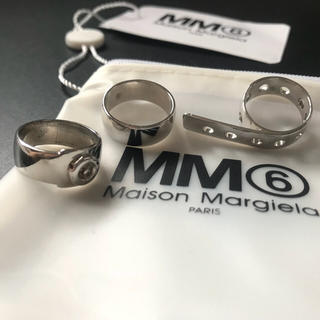 マルタンマルジェラ(Maison Martin Margiela)のメゾンマルジェラ リング三点セット (袋つき)(リング(指輪))