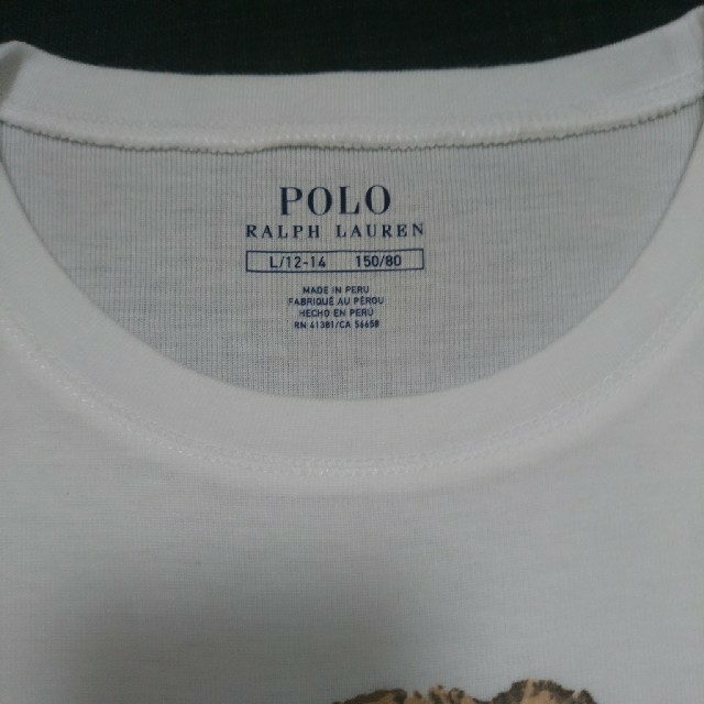 Ralph Lauren(ラルフローレン)の新品 ラルフローレン 150 テディベア Tシャツ キッズ/ベビー/マタニティのキッズ服女の子用(90cm~)(Tシャツ/カットソー)の商品写真