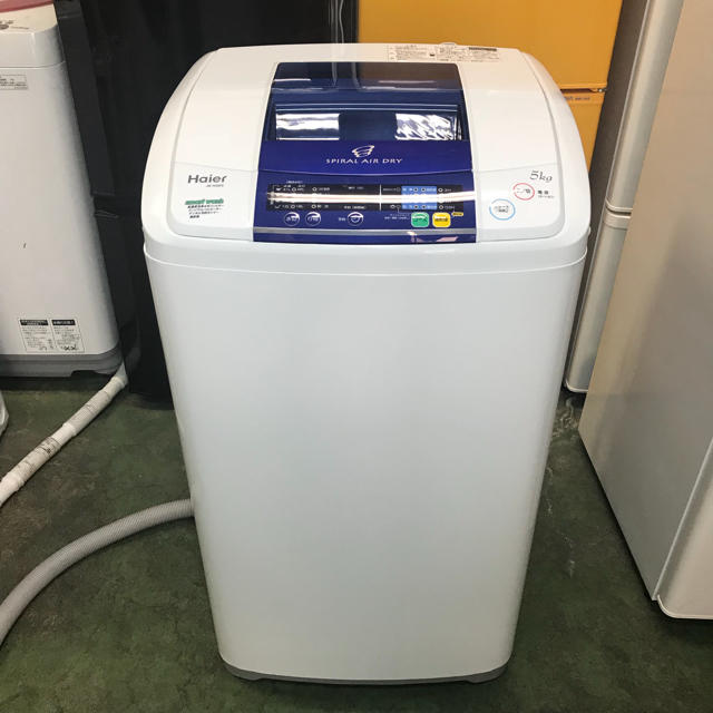 Haier(ハイアール)の⭐️Haier⭐️全自動洗濯機 2015年 5kg 美品 大阪市内配達無料 スマホ/家電/カメラの生活家電(洗濯機)の商品写真