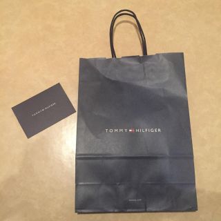 トミーヒルフィガー(TOMMY HILFIGER)のトミーヒルフィガー ショップ袋 カードケース付き(ショップ袋)