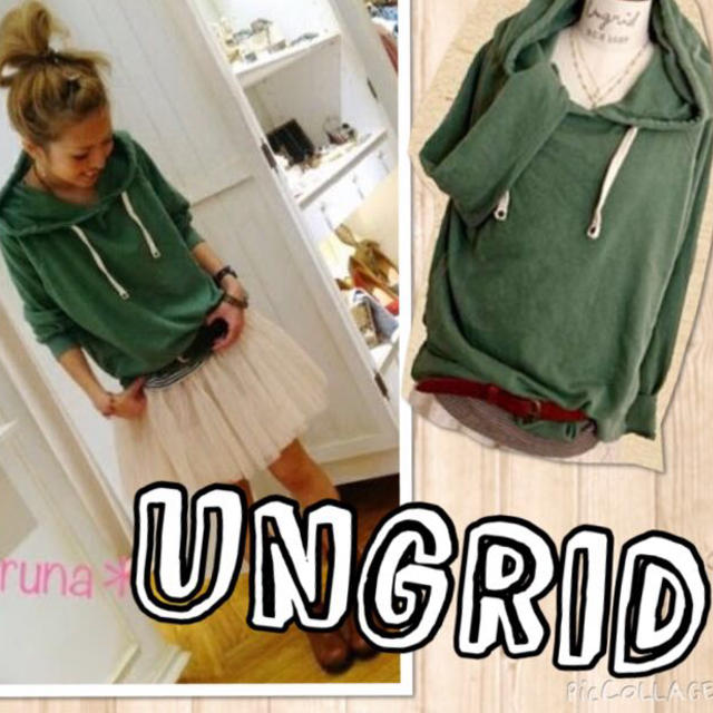 Ungrid(アングリッド)のUngrid＊大人気商品 レディースのトップス(パーカー)の商品写真