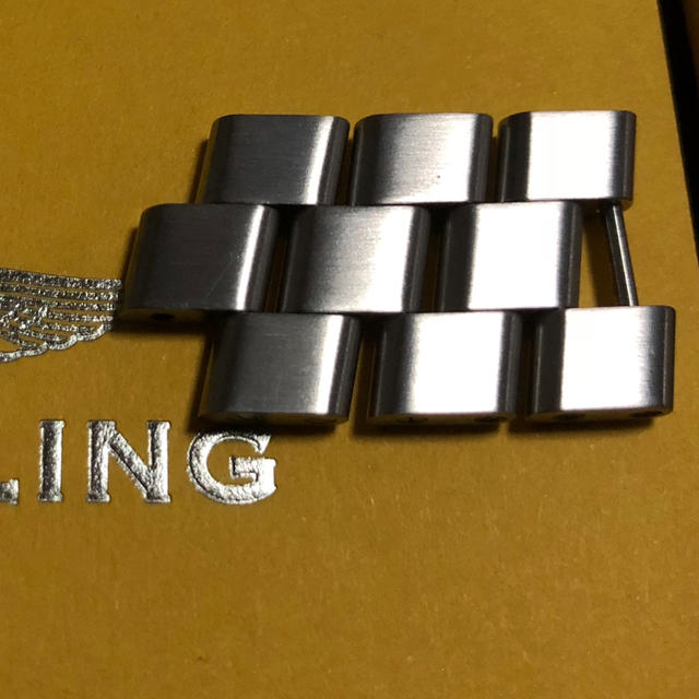 BREITLING(ブライトリング)のkent555777様専用 ブライトリング ベルトコマ サテン メンズの時計(腕時計(アナログ))の商品写真