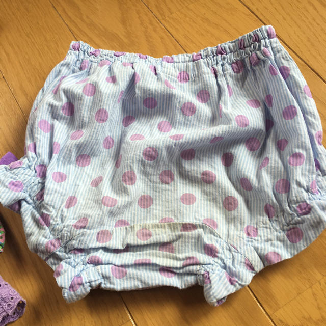 RAG MART(ラグマート)のラグマート チュニック&オーバーパンツ付き 90cm キッズ/ベビー/マタニティのキッズ服女の子用(90cm~)(ワンピース)の商品写真