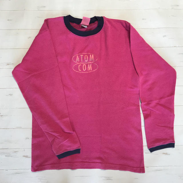 volcom(ボルコム)の長袖 薄手 ピンク VOLCOM風 サーフ  メンズのトップス(Tシャツ/カットソー(七分/長袖))の商品写真