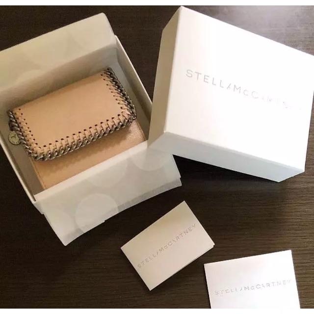 Stella McCartney - 週末3日間限定セール ステラマッカートニー 折り財布 ピンクベージュ