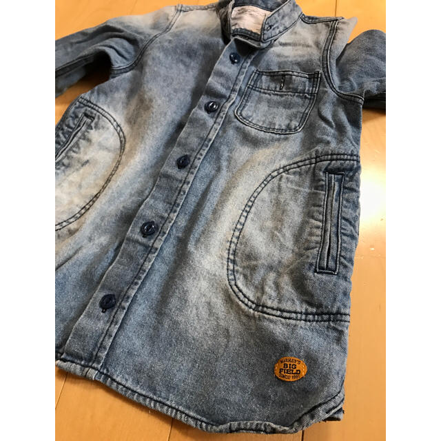 MARKEY'S(マーキーズ)のワンピース チュニック デニム  キッズ/ベビー/マタニティのキッズ服女の子用(90cm~)(ワンピース)の商品写真