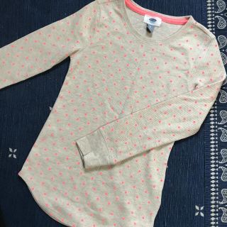 オールドネイビー(Old Navy)のOLDNAVY新品タグ付ワッフルドットロンT130cm(その他)