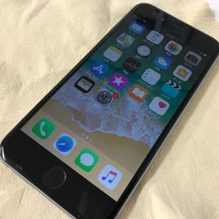 アップル(Apple)のapple iPhone6 128GB softbank A1586 電池良好(スマートフォン本体)