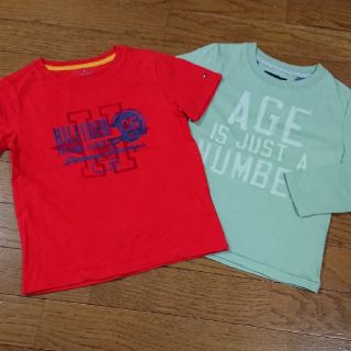 トミーヒルフィガー(TOMMY HILFIGER)のねっこっこー様専用☆TOMMY HILFIGER Tシャツ+ロンTセット  4T(Tシャツ/カットソー)