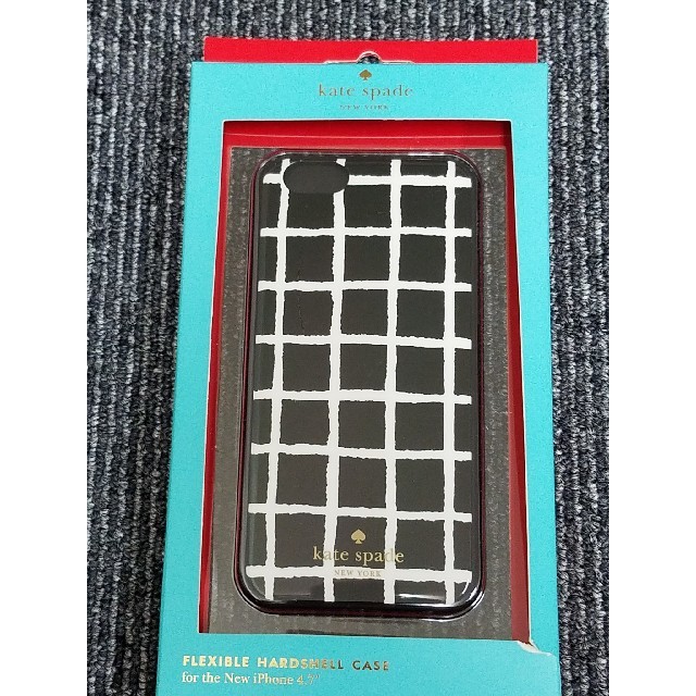 kate spade new york(ケイトスペードニューヨーク)のkate spade ケイトスペード チェック iPhone6 ケース スマホ/家電/カメラのスマホアクセサリー(iPhoneケース)の商品写真