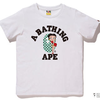 アベイシングエイプ(A BATHING APE)のbape betty コラボ Tシャツ(Tシャツ(半袖/袖なし))