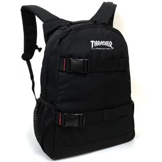 スラッシャー(THRASHER)の【THRASHER】《18％OFF》ボードストラップ付きリュック［BLACK］(バッグパック/リュック)