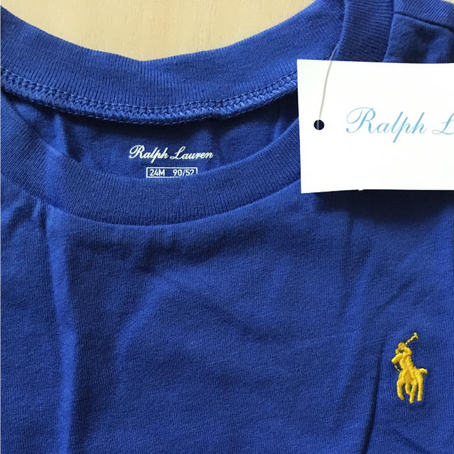 Ralph Lauren(ラルフローレン)の新品 ラルフローレン ロングスリーブTシャツ 24M 青 キッズ/ベビー/マタニティのキッズ服男の子用(90cm~)(Tシャツ/カットソー)の商品写真