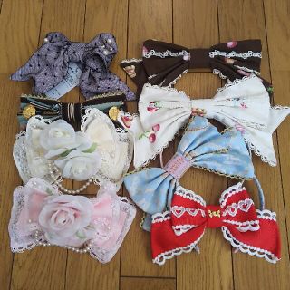 アンジェリックプリティー(Angelic Pretty)のアンジェリックプリティ angelicpretty 頭物セット まとめ売り(カチューシャ)