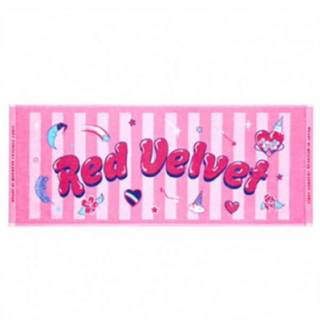 Red velvet タオル エンタメ/ホビーのCD(K-POP/アジア)の商品写真