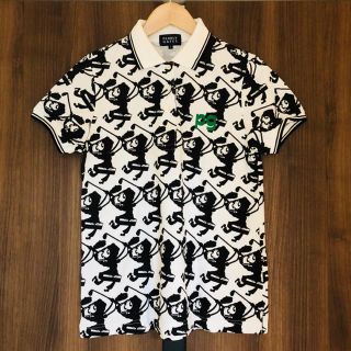 パーリーゲイツ スポンジボブ　ボーダーTシャツ