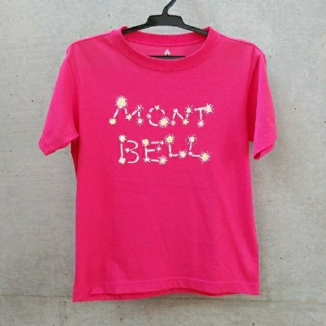 mont bell(モンベル)のモンベル　Tシャツ キッズ/ベビー/マタニティのキッズ服女の子用(90cm~)(Tシャツ/カットソー)の商品写真