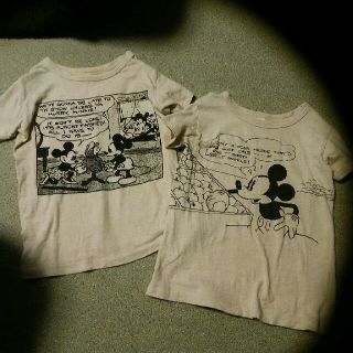 エフオーキッズ(F.O.KIDS)のミッキー Tシャツ2枚セット(Tシャツ/カットソー)