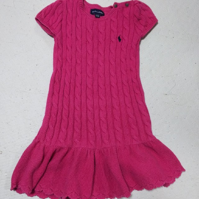 Ralph Lauren(ラルフローレン)のラルフローレン ワンピース 110 キッズ/ベビー/マタニティのキッズ服女の子用(90cm~)(ワンピース)の商品写真