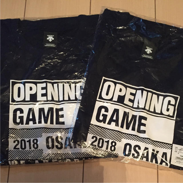 DESCENTE(デサント)のオリックス Bs ☆開幕記念Tシャツ☆2枚セット スポーツ/アウトドアの野球(応援グッズ)の商品写真