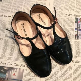 レペット(repetto)のrepetto エナメルパンプス(バレエシューズ)