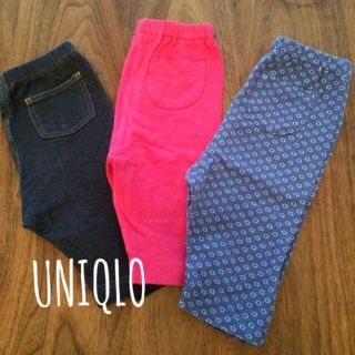 ユニクロ(UNIQLO)のレギンス3枚セット(その他)