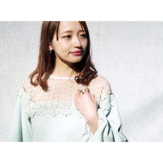 フラワー(flower)のflower line top(カットソー(長袖/七分))