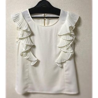 レストローズ(L'EST ROSE)のレストローズ♡ノースリーブシフォンブラウス(シャツ/ブラウス(半袖/袖なし))