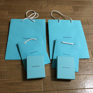 ティファニー(Tiffany & Co.)のブランド紙袋 ティファニー 小箱付き(ショップ袋)