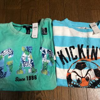 ギャップ(GAP)のgap新品未使用  160センチ2枚！タグ付き(Tシャツ/カットソー)