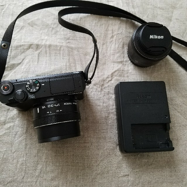 ゆう様専用】Nikon1 j5 ダブルレンズキット ブラック