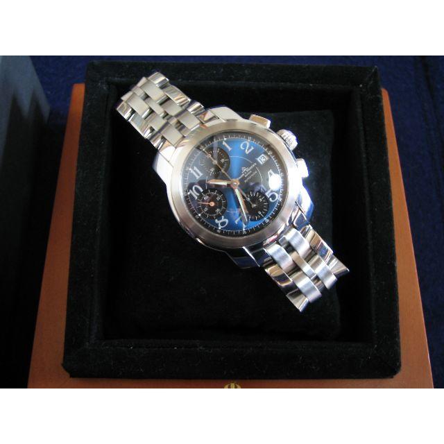 品揃え豊富で BAUME&MERCIER - ボーム＆メルシェ　ケープランド　クロノグラフ 腕時計(アナログ)