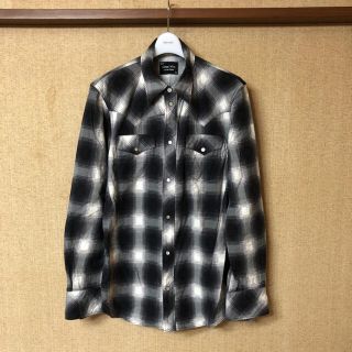 ナンバーナイン(NUMBER (N)INE)のナンバーナイン 07AW チェックネルシャツ 福山雅治(シャツ)