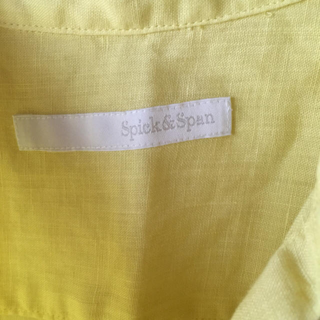 Spick & Span(スピックアンドスパン)のスピック&スパン  麻 シャツ レディースのトップス(Tシャツ(半袖/袖なし))の商品写真