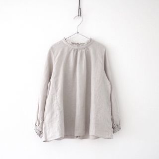 ネストローブ(nest Robe)のネストローブ リネンスタンドフリルブラウス(シャツ/ブラウス(長袖/七分))