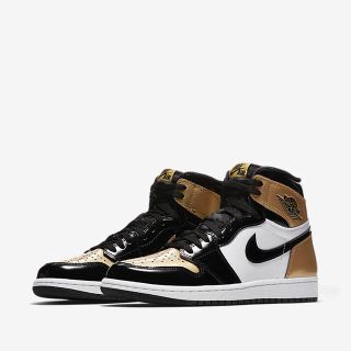 ナイキ(NIKE)のNIKE AIR JORDAN 1 RETRO HIGH GOLD TOE(スニーカー)