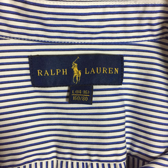 Ralph Lauren(ラルフローレン)のラルフローレン シャツ  160㎝ キッズ/ベビー/マタニティのキッズ服男の子用(90cm~)(ドレス/フォーマル)の商品写真