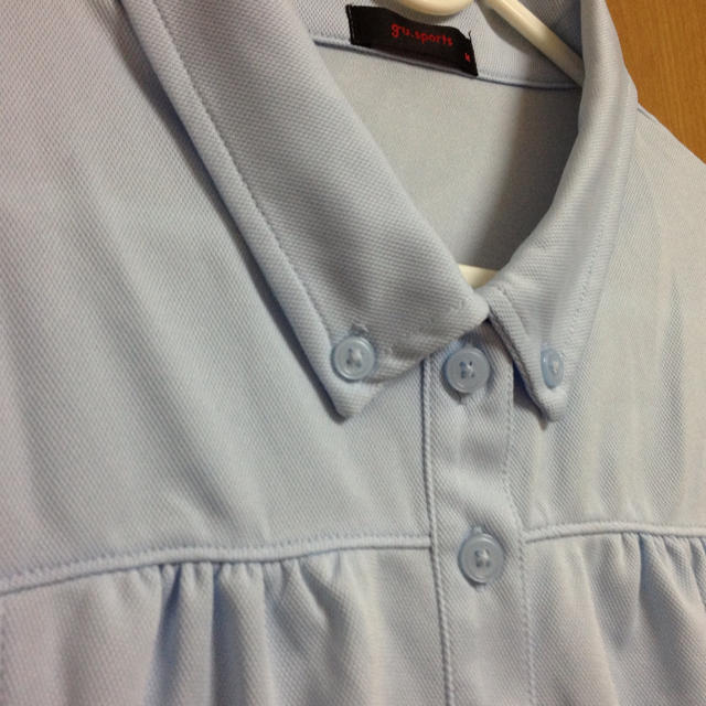 GU(ジーユー)のポロシャツ＆猫きんちゃく レディースのトップス(Tシャツ(半袖/袖なし))の商品写真