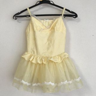 チャコット(CHACOTT)のチャコット 130 レオタード　美品　地模様有(ダンス/バレエ)