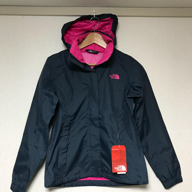 The North Face 海外限定ノースフェイスマウンテンパーカー紺ピンクl ウインドブレーカー 防水の通販 By ステラリミット ザ ノースフェイスならラクマ